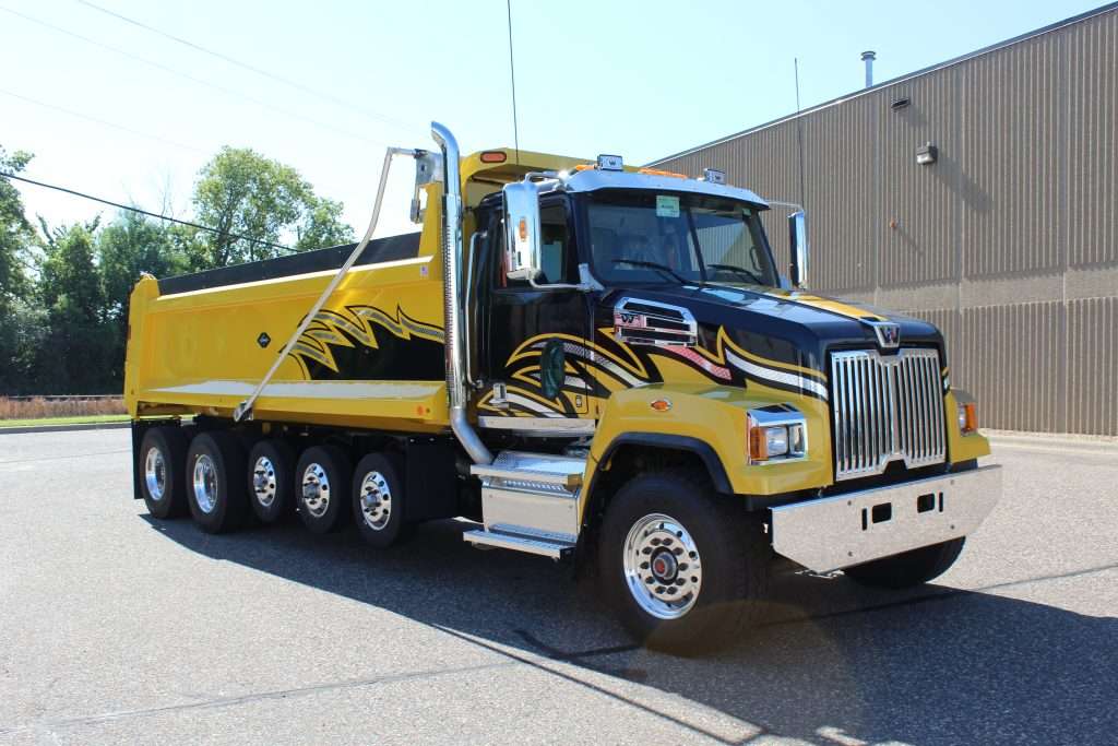 Construction Truck Wraps, custom fleet wraps, industrial branding